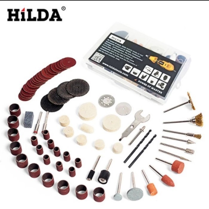 %$%$%$%$] HILDA Aksesoris Mini Grinder Set 92pcs