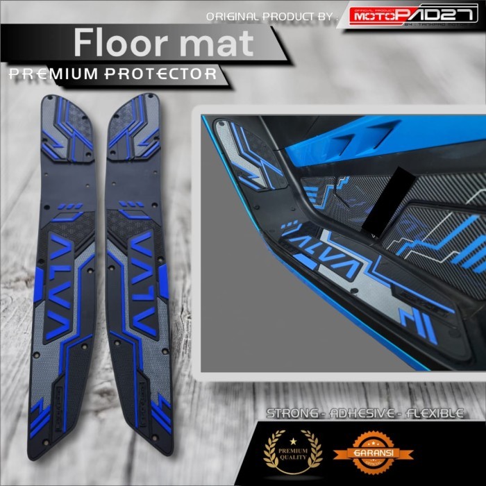 Karpet bordes Alva One Karpet Footrest Motor Listrik Alva one