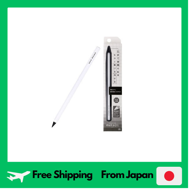 

TERBARU! Sunstar Stationery Metal Pencil Metacil Metacil White S4541138