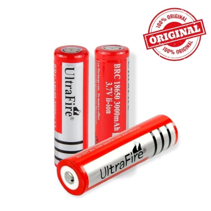 BERKUALITAS BATERAI ULTRAFIRE 18650 6800MAH KODE 1228