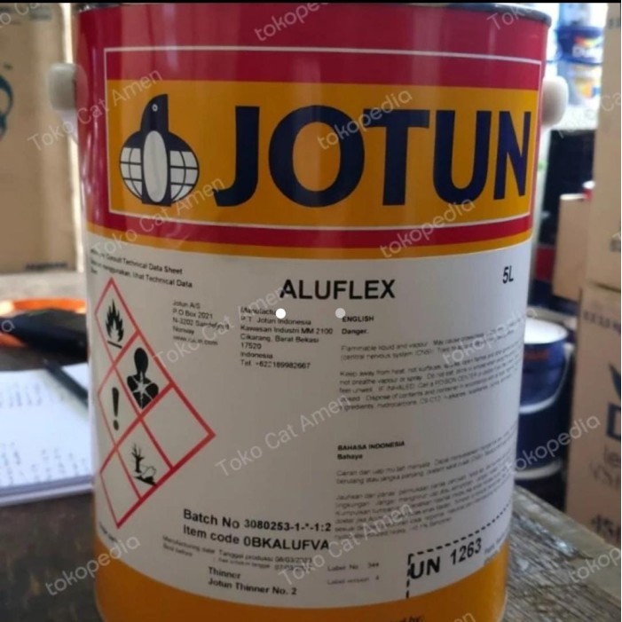 JOTUN ALUFLEX 5LT - SILVER / CAT ALKYD KAPAL