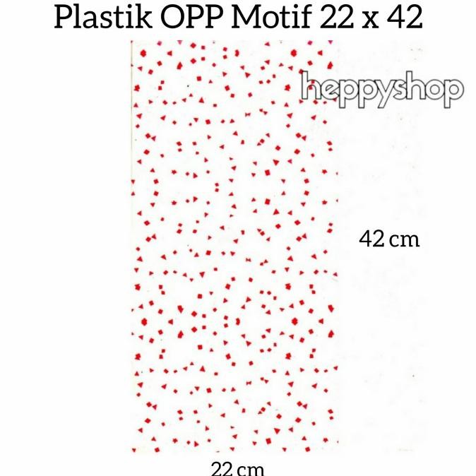 

yang dicari@@@@] Plastik OPP Motif 22x 42, Plastik Bingkisan Ultah