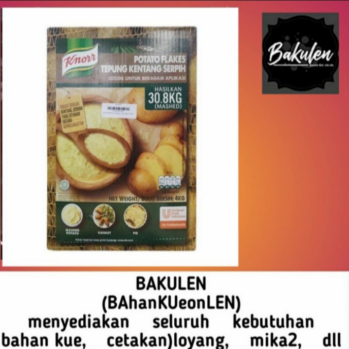

Bettifer Tepung Kentang Knoor 4 Kg