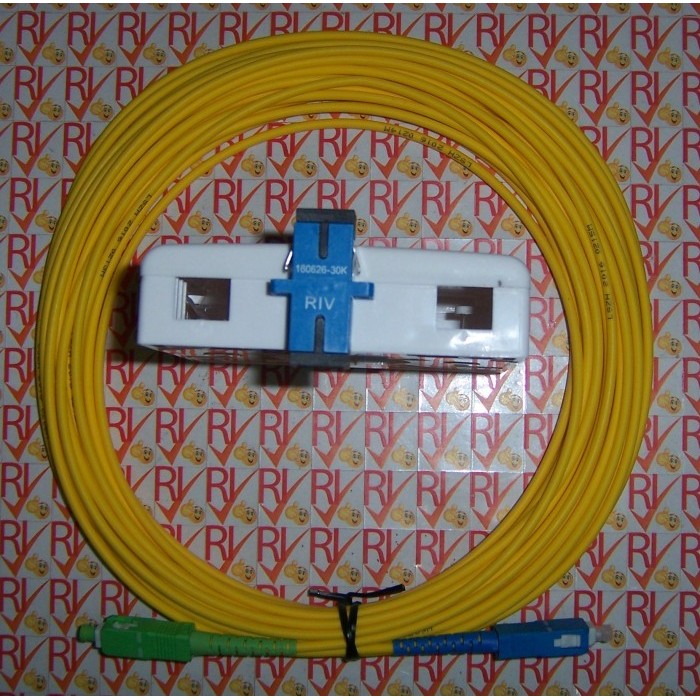 TERLARIS Paket Extention 10M Kabel INDIHOME 2015 Roset 2C Patch Cord Adapter FO