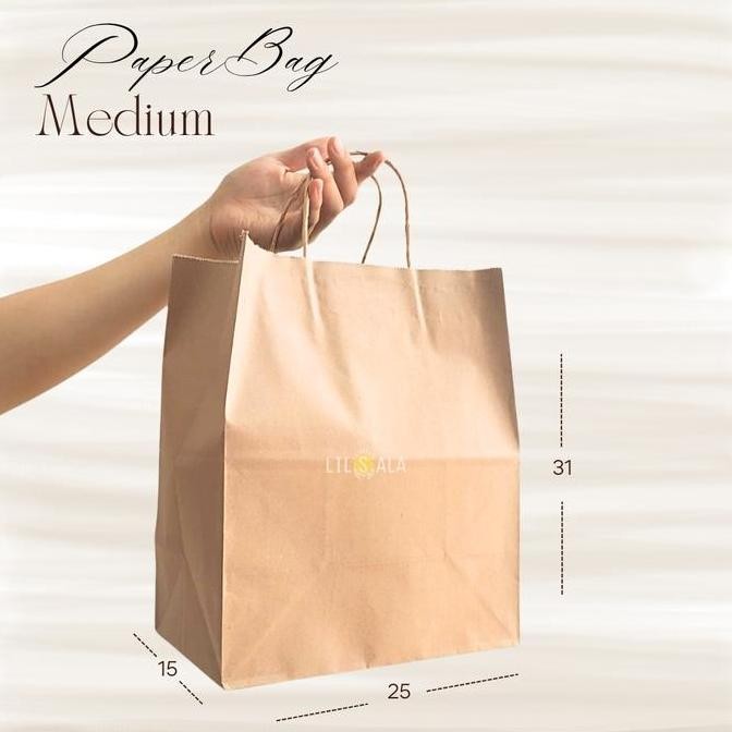 

] [PBM] Paper Bag Medium untuk Paket sajadah KETEBALAN SEDANG