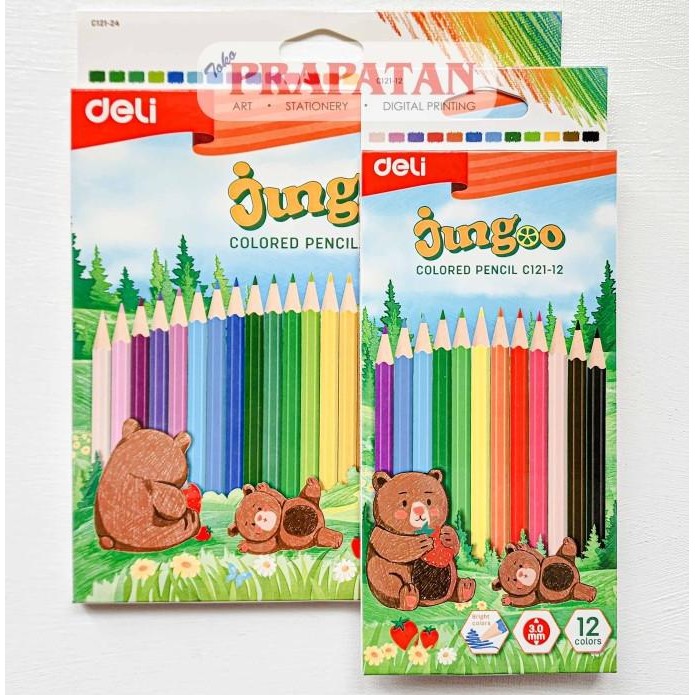 

~^~^~^] Pensil Warna Deli Jungoo C-121 | Color Pencil