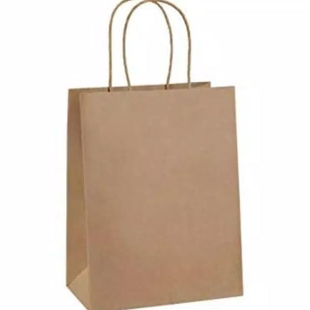 ] Kraft Paper Goodie Bag Kecil untuk paket sajadah souvenir tahlilan
