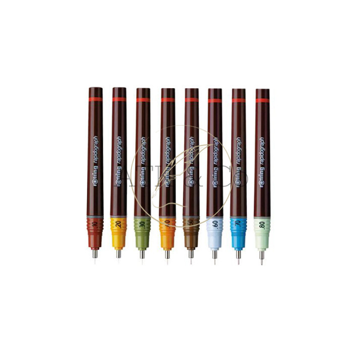 

Rapido Rotring Isograph Ukuran 0.1 0.2 0.3 0.4 0.5 0.6 0.7 0.8 mm