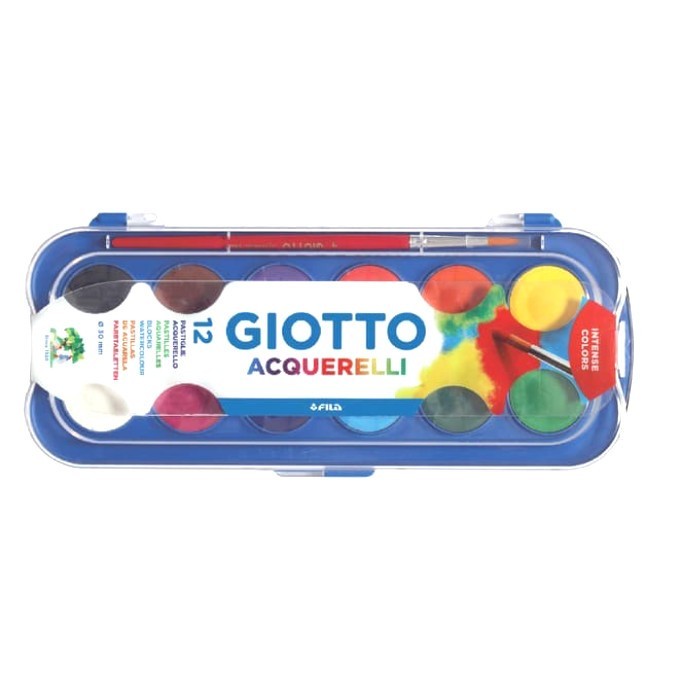 

Giotto Acquerelli Mini Watercolor 12 Color