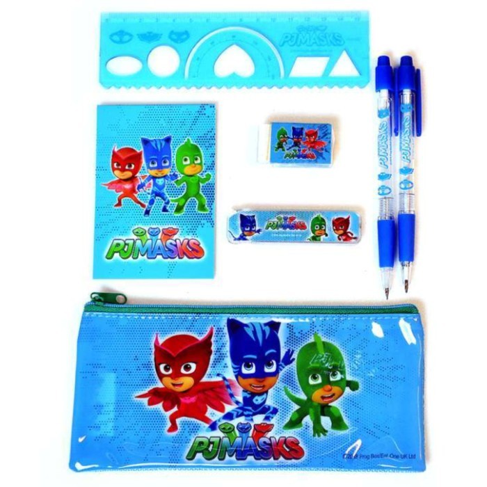 

TERLARIS! PJ MASKS Paket Alat Tulis Original Mechanical Value Pack PM-XSST201