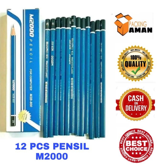 

PROMO SPECIAL 12 PC / 1 LUSIN MONTANA PENSIL 2B M2000 TYPE M2B-800 KODE 299