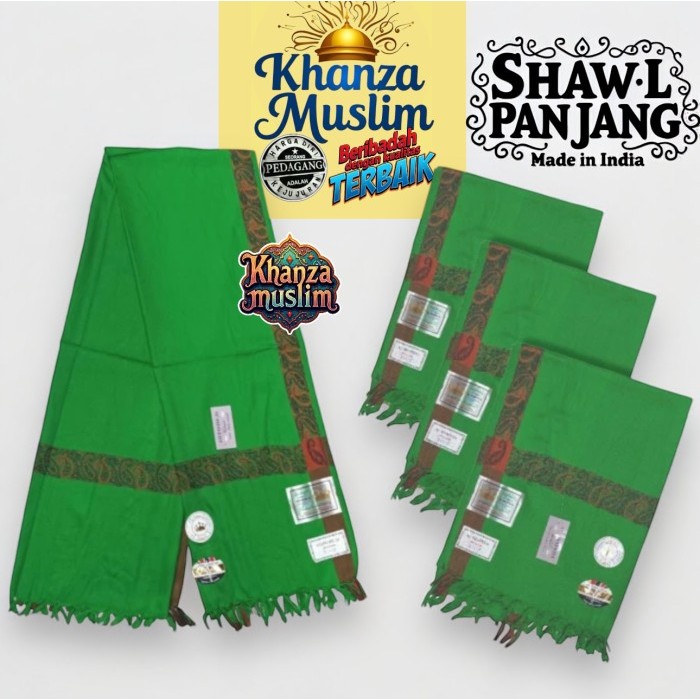 TERJAMIN SORBAN HAJI KASHMIRI BIRU KODE 1321