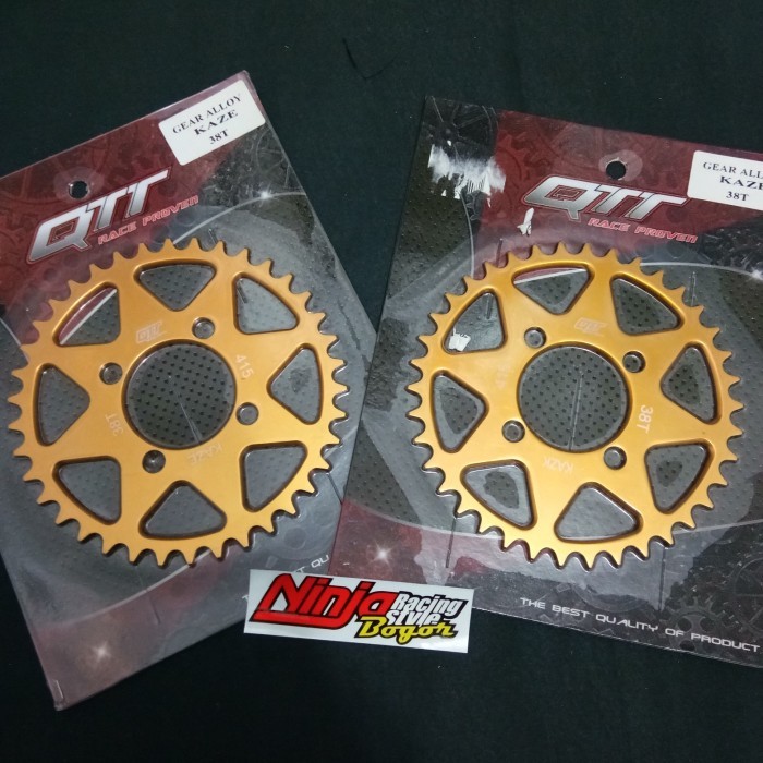Gear Almunium Qtt Kaze,Dash,Ninja R,Rr Original