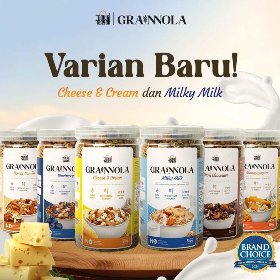 

Timur Tengah Paet Bundling 2 Pc Granola Gr Ereal Arapan Ehat Rendah Al