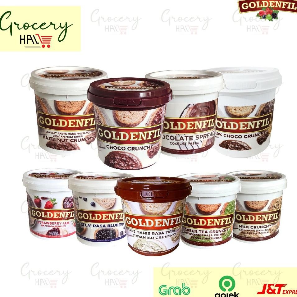 

Goldenfil Pread 1 G Choco Crunchy Tirau Hazelnut Dll