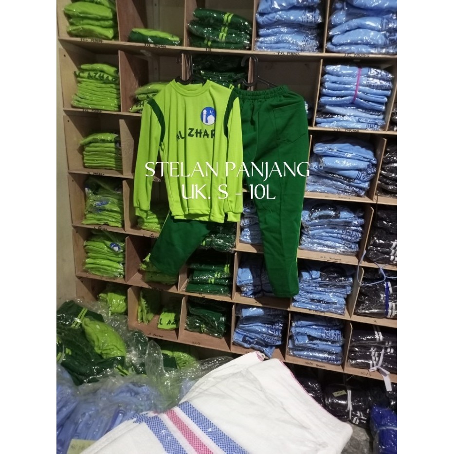 SERAGAM OLAH RAGA PEREMPUAN SD ISLAM AL AZHAR UK. 5L - 10 L