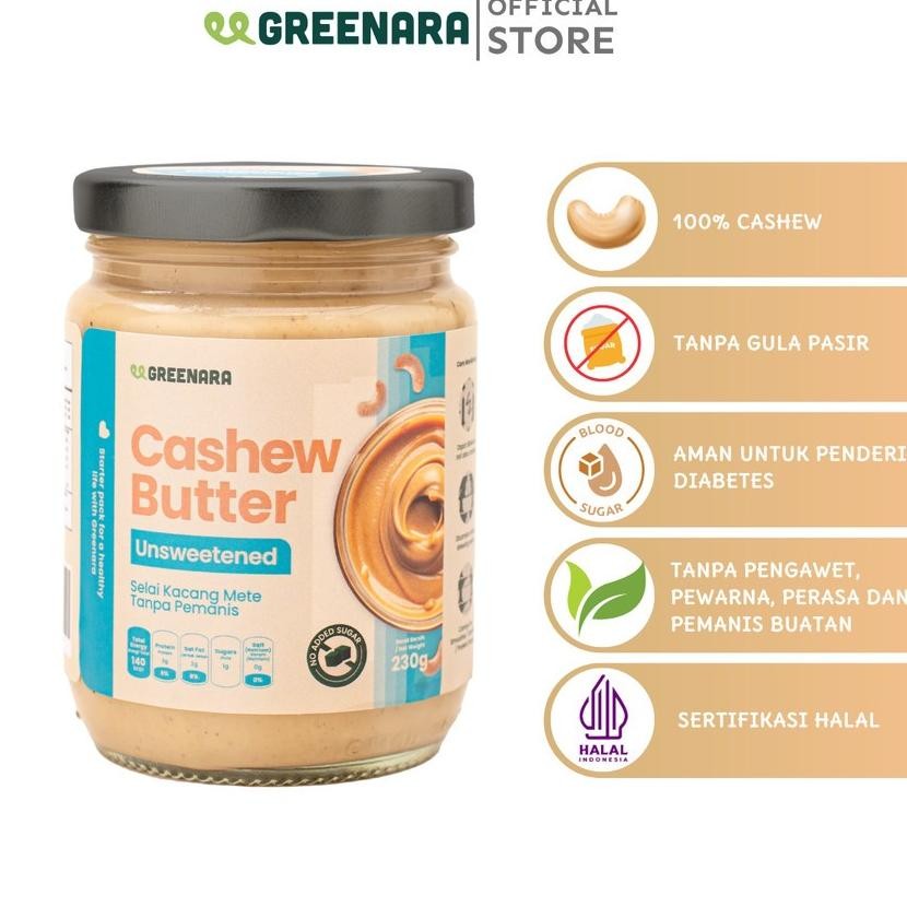 

Greenara Elai Acang Ehat Peanut Almond Hazelnut Cahew Butter