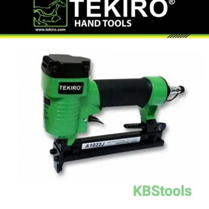 

Promo TEKIRO Air nailer stapler Gun 1022J / Mesin Staples angin paku tembak COD