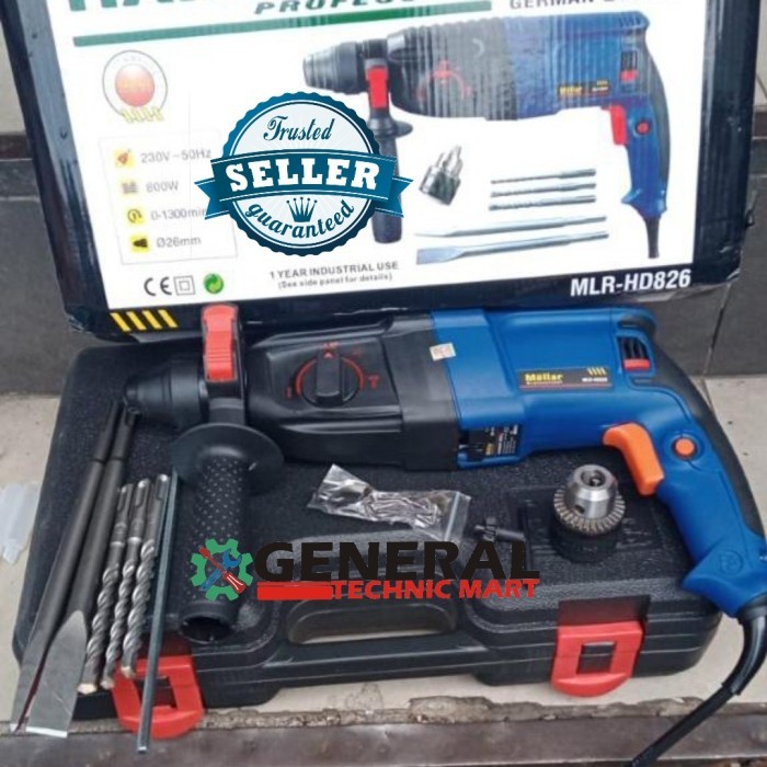 Bor Hammer drill jack drill 26 mm Mollar 3 mode sds plus rotary bobok