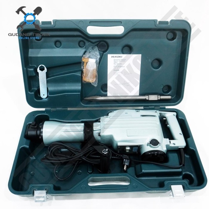 ** Demolition Jack Hammer HITACHI PH65A / Mesin Bobok Listrik Tembok Beton HIKOKI PH 65A **