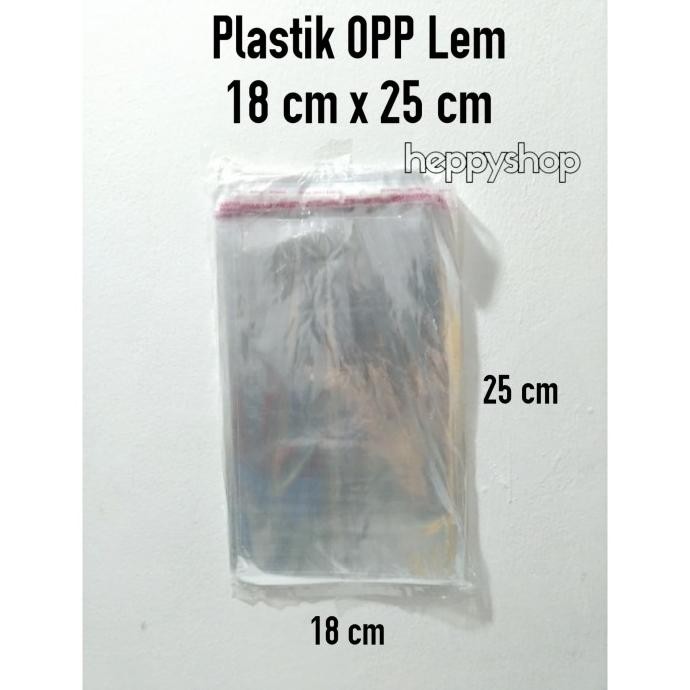 

------] Plastik OPP Lem 18 cm x 25 cm OPP Seal Plastik Undangan