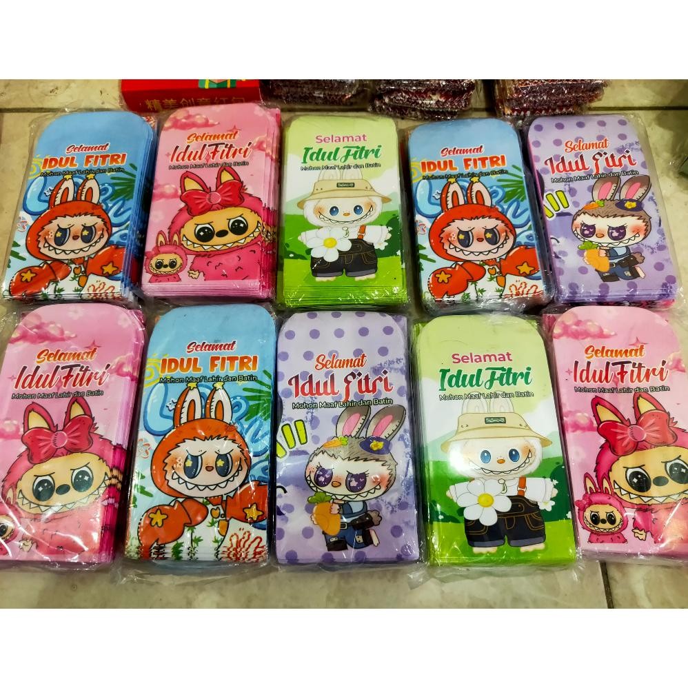 

aq-54 100PCS Amplop Viral Lebaran Idul Fitri Model Permen SIAP PAKAI THR Banyak Motif Dan Karakter Sale