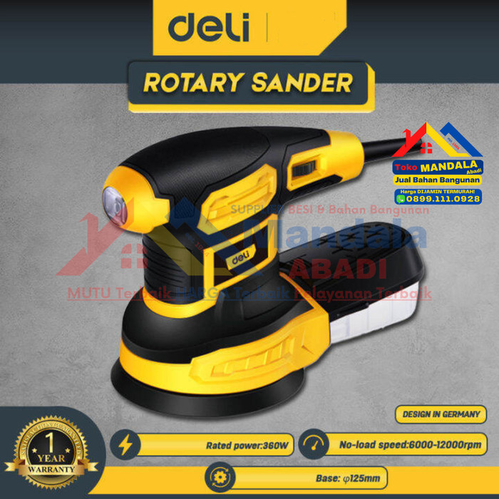 Deli Mesin Amplas Rotary Sender