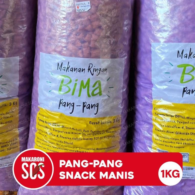 

wwr-76 1KG PANG PANG SNACK JADUL 1 Kilogram Snack Pang Pang Viral Rasa Manis Premium