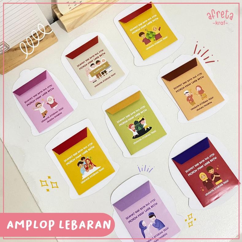 

uj-53 AFRETA KRAF AMPLOP LEBARAN 3D 2025 - AMPLOP IDUL FITRI 2025 Viral