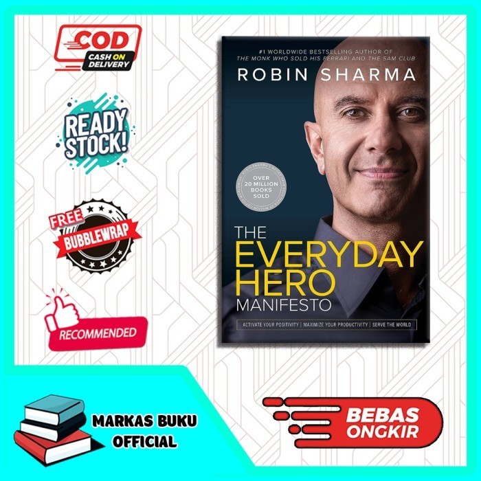 

Most Whised For _versi Eng/Indo_*The Everyday Hero Manifesto By Robin Sharma ( Version)