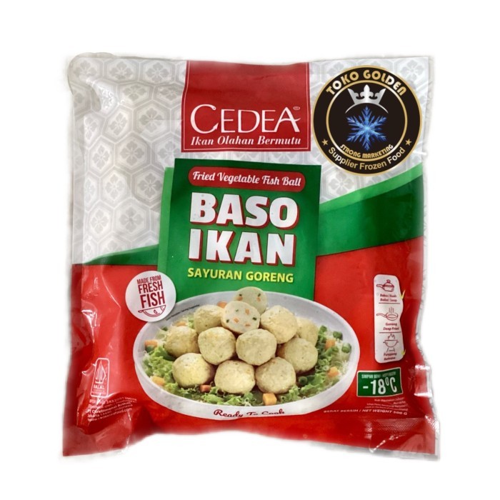 

CEDEA BAKSO IKAN SAYURAN GORENG 500 GRAM