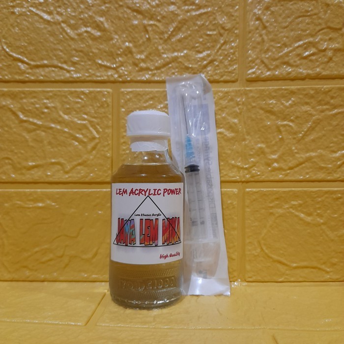 GRATIS ONGKIR lem akrilik transparan