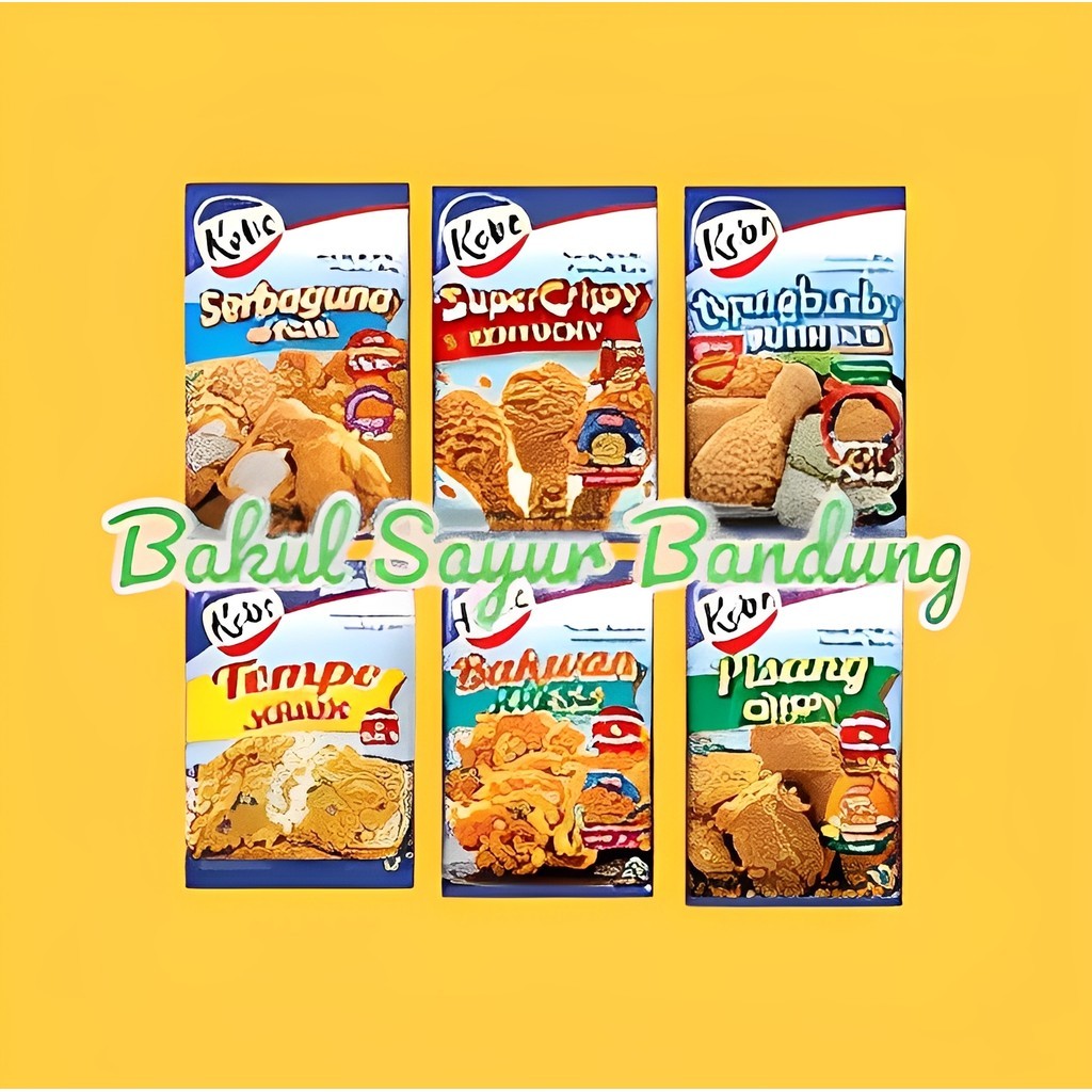 

Halal - Tepung Bumbu Kobe - Bakul Sayur Bandung