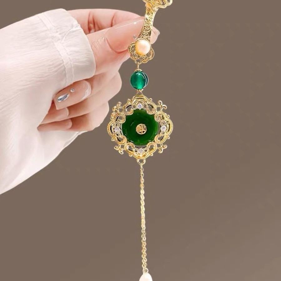 Ruyi Tassel Pendant Brooch Dual-use Pin Hanfu Accessories
