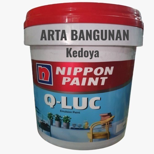 Cat Tembok Qluc Putih (25 Kg)