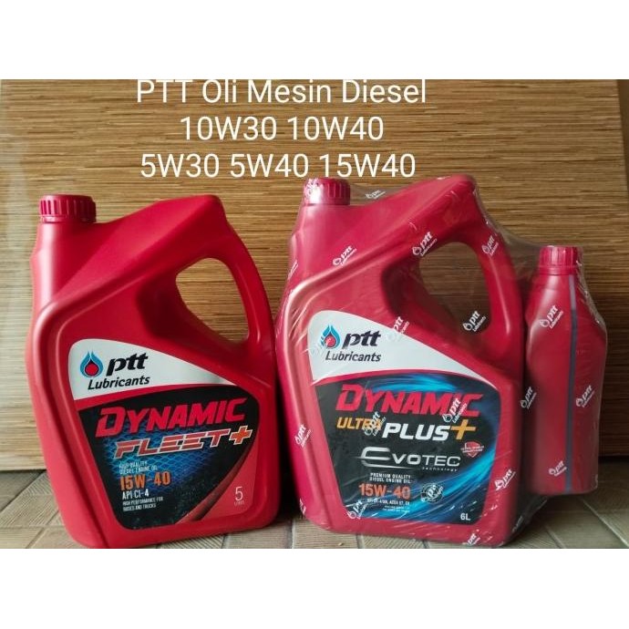 PTT Dynamic plus sae 15W40 oli mesin diesel