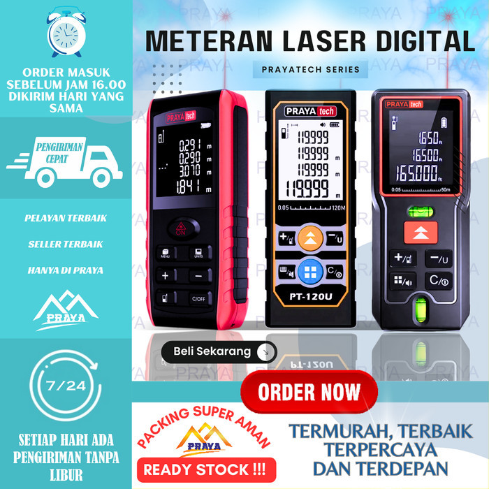 100m laser distance meter / meteran laser / rangefinder / 100 meter