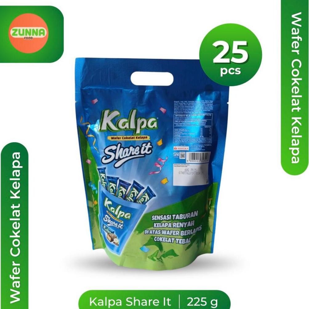 

Sale! Kalpa Share It Wafer Cokelat Kelapa dari Mayora isi 25 pcs Snack Enak Kekinian Valentines Day Termurah