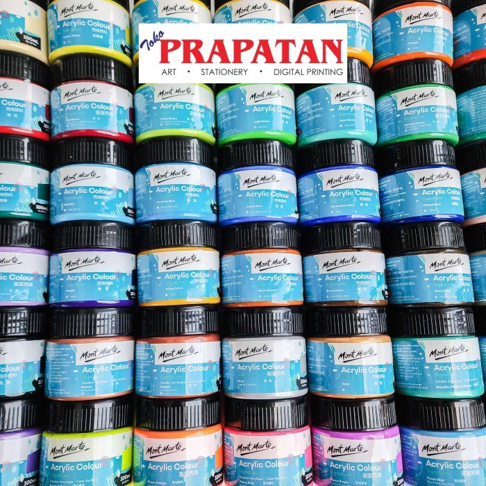 

TERBARU Mont Marte Acrylic Signature 100ml Cat Akrilik PROMO!