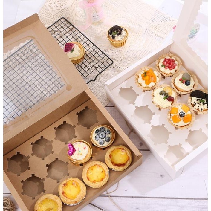 

dus cupcake 12, box cup cake 12, dus muffin