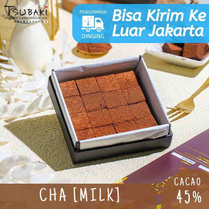 

Ready Tsubaki Premium Japanese NAMA Chocolate [CHA / MILK] [Paxel]