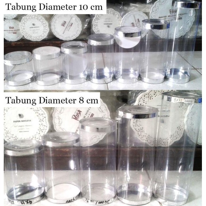 

Tabung Mika D8 x T8 Isi 180 Souvenir Snack