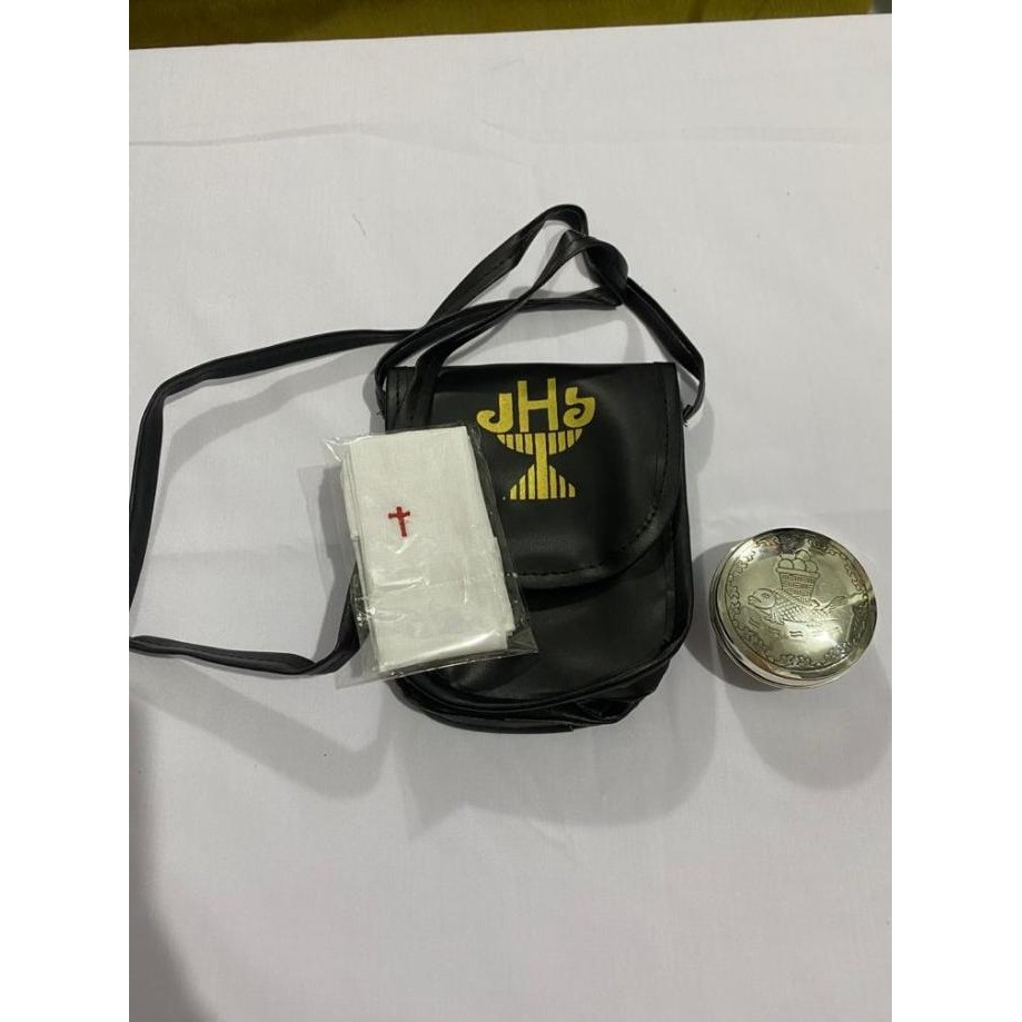 Paket Piksis Motif Roti dan Ikan Lengkap (Piksis + Tas + Kain)