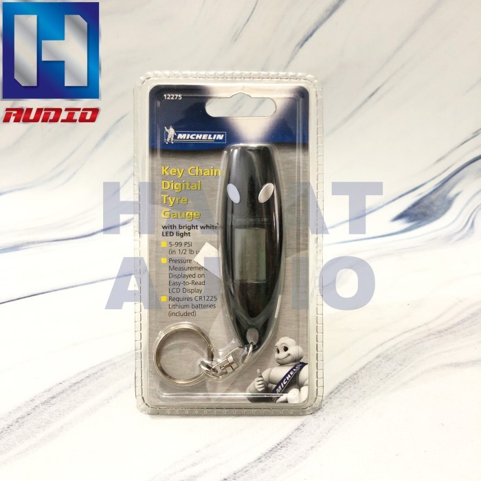 Michelin Tire Pressure Check Gauge + LED (Alat Ukur Tekanan Angin Ban)