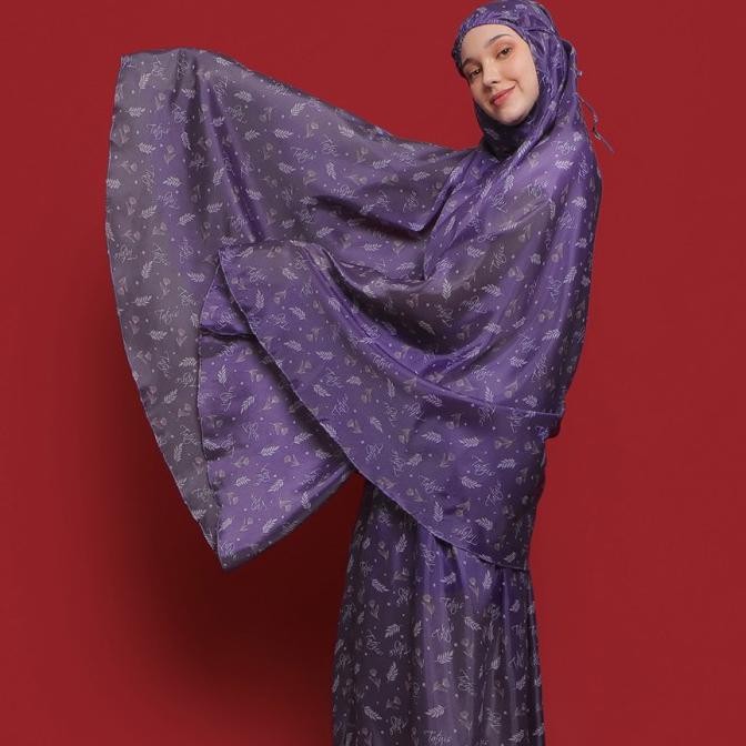 Spesial Tatuis Mukena Tiara 514 Purple Travelling Dewasa Reguler