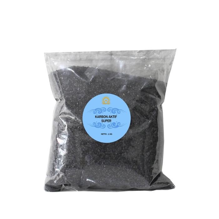 KOMPLIT Karbon Aktif Super filter air / Karbon Aktif Aquarium / Activated Carbon