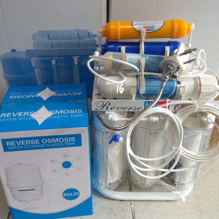 Mesin ro 100 gpd 12 step Alkalin Bio mineral (standing)