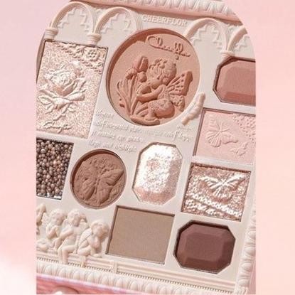 Terlaris Ohsome Cheerflor Angel Series Makeup Palette Eyeshadow Blush Highlighter Ready Stok