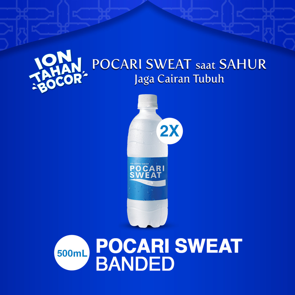 

POCARI SWEAT Pet 500ml - 2 Botol