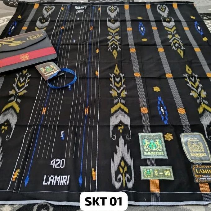 Terjangkau Sarung Lamiri Skt Benang Dobel 420 Songket